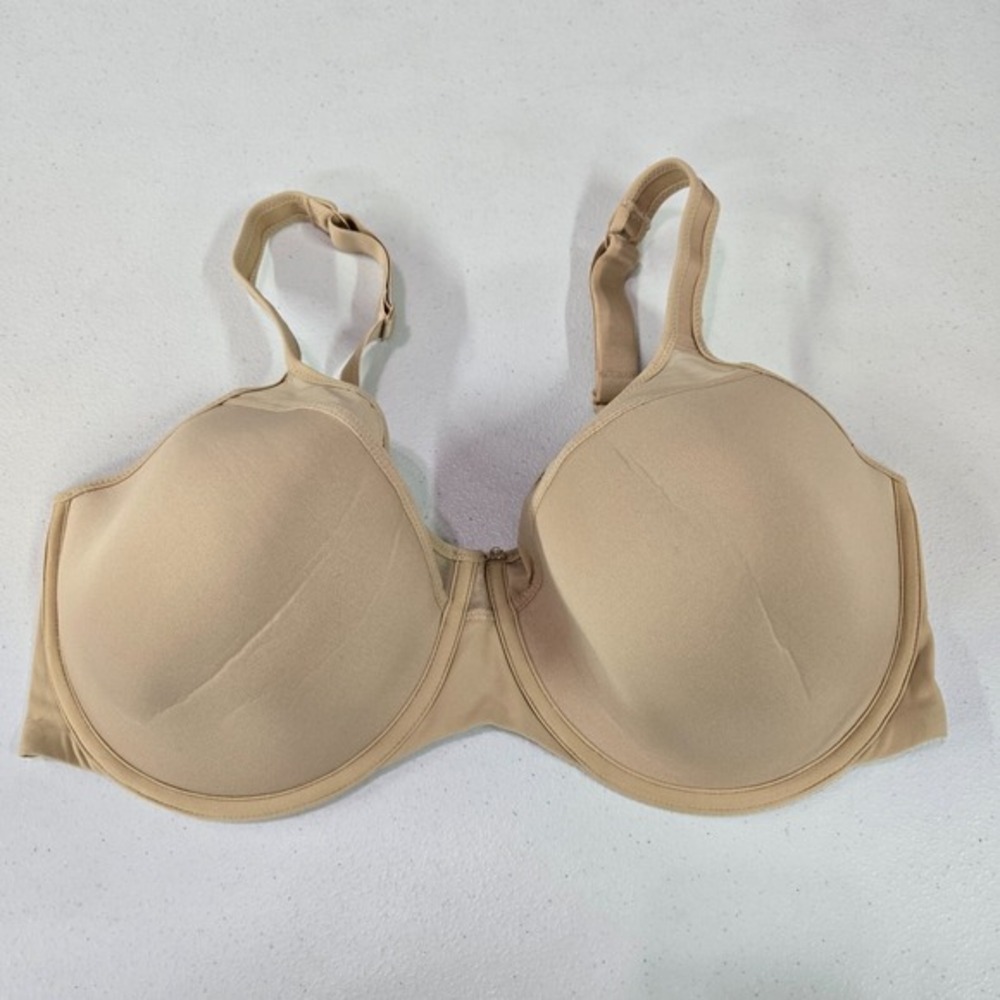 Bali Women Bra 38DD Brown Underwire‎ Smooth Lightly Lined Convertible